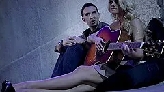 Beautiful porn star with huge tits enjoying a hardcore fuck in public