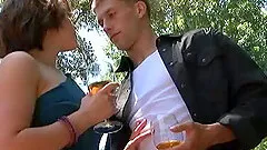 Incredibly hot outdoor Hardcore scene with lovely porn star getting nailed