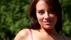 Sexy Kayla West shows off her dick sucking skills and gets a facial