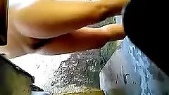 Chubby brunettes with hairy cunts get caught on a hidden cam