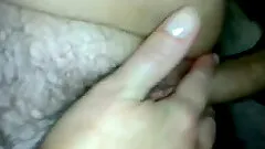 Chubby amateur hussy fingers her crotch in homemade clip