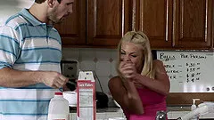 Missy Martinez falls to her tennis game buddy and fuck hardcore