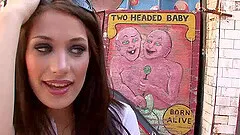 A white girl takes on every big black cock in the neighborhood