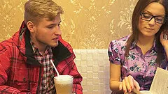 Lovely porn sweetheart Masha gets banged with a hot cumshot