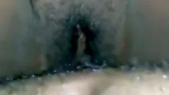 Ugly pussy being fucked in the cowgirl pose in homemade POV