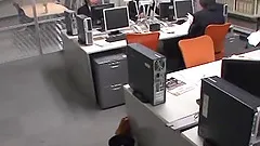 Magnificent Japanese cowgirl moaning as she gets screwed at the office