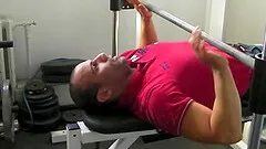 A dude tries to pick up sporty cutie Roxy Lane in a gym