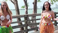 Fantastic Pornstars In FFM Threesome Getting Ravished Outdoor