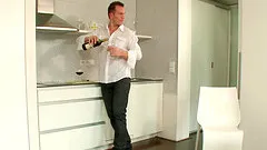 Couple performs foot fetish love and acrobatic cock to coohie stabs