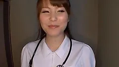 Busty hot ass japanese nurse gives cock a hardcore tit fuck