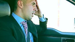 Hot ass porn chick Presley Hart gets drilled in car banging