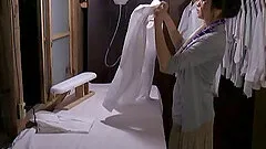 Hardcore reality clip with Japanese hussy enjoying rear banging