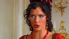 Hardcore rear banging clip with skinny redhead maid Kathy Divan