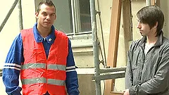 Hot Gay Co-Workers Fuck in the Shower After the Job