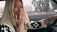 Hardcore POV sex tape with captivating blonde Mila Castro