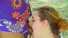 Hardcore interracial sex clip with chubby amateur blonde