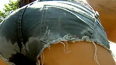 Rough anal sex with t he slutty blonde babe Doris Ivy