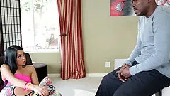 Astounding Lexington Steele And Dianna Dee Have Interracial Sex