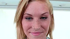 Ella Woods is fucked by her masseuse after getting an oil massage