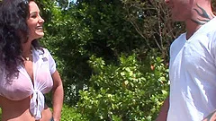 Cute Lisa Ann Gets A Cumshot On Her Face In A Reality Video