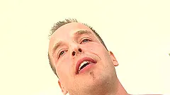 Slutty Gay Dude Gives A Hot Rim Job And Gets His Face Jizzed