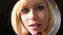 Fabulous Darcy Tyler Serves An Interracial Blowjob