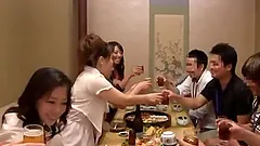 Eri Hosaka rubs her cunt with a dildo in a crazy Japanese reality clip