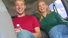 Steamy Jamie Donovan Goes Hardcore With A Man In A Car