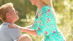 Denis Reed and Jenny Simons have beautiful outdoor sex