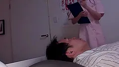 Slutty Japanese Nurse Gets Her Pussy Filled With Cum