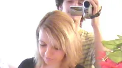 Pretty Kate And Alex Go Really Hardcore In A Homemade Video