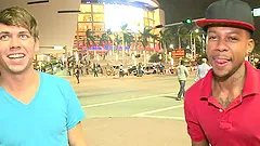 Pretty Izzy Has Interracial Sex With Reed Royce Over A Couch