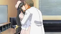 Bust nurse gets fucked by a doctor in anime clip