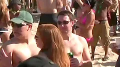 Steamy Babes Go Wild On The Beach In A Reality Video