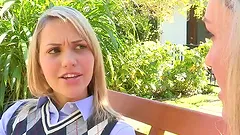 Naughty and teen ans her mom are fucked by her boyfriend