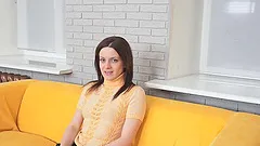 A skinny teen gets fucked by an old man at a casting