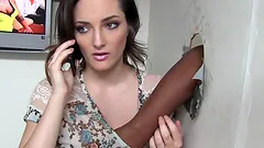 Delicious Tegan Mohr Gets A Cumshot In Her Mouth In A Gloryhole