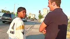 Splendid Spencer Fox Have Interracial Anal Sex In Public