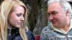 THis sexy blondie is here to please this grandpa