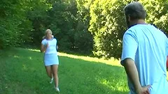 Tasty Blonde Goes Hardcore With An Older Dirty Man