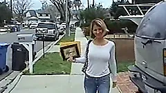 A cougar plays with her pussy and rides a dick in a homemade video