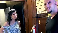 Sex in the studio with a juicy Brazilian babe