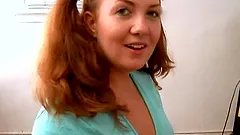 Stunning Redhead Gets A Facial Cumshot In An Amateur POV Video