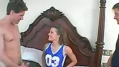 Double Teamed In Daddy's Bed