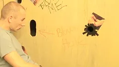 Wonderful Adrian Troy Sucks A Big Black Cock In A Toilet