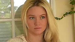 Poolside sensual story with a tender chick Alison