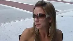 Slim blonde Karena gets her delicious pussy fucked deep and hard