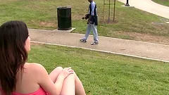 Wonderful Noelle Easton Has Interracial Sex In A POV Video