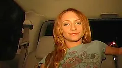 Two steaming chicks are going to get naughty in the car