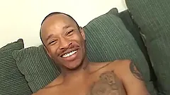 Slutty BBW rides big black cock and swallows cum